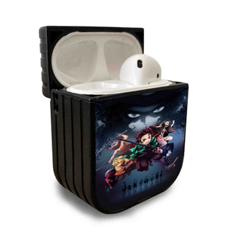 Pastele New Demon Slayer Kimetsu no Yaiba Custom Personalized AirPods Case Apple AirPods Gen 1 AirPods Gen 2 AirPods Pro Protective Cover Sublimation