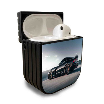 Pastele New Dodge Viper Car Wallpaper Custom Personalized AirPods Case Apple AirPods Gen 1 AirPods Gen 2 AirPods Pro Protective Cover Sublimation