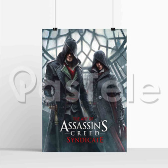 Assassin s Creed Syndicate Jacob and Evie Silk Poster Custom Print Wall Decor 20 x 13 Inch 24 x 36 Inch