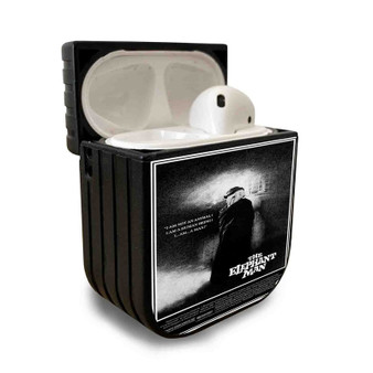 Pastele Best Elephant Man Quotes I Am Not An Animal Custom Personalized AirPods Case Apple AirPods Gen 1 AirPods Gen 2 AirPods Pro Protective Cover Sublimation