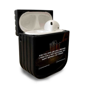 Pastele Best Best Friend Quotes About Guys Custom Personalized AirPods Case Apple AirPods Gen 1 AirPods Gen 2 AirPods Pro Protective Cover Sublimation