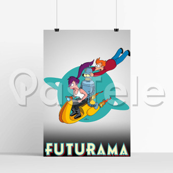 Futurama Silk Poster Print Wall Decor 20 x 13 Inch 24 x 36 Inch