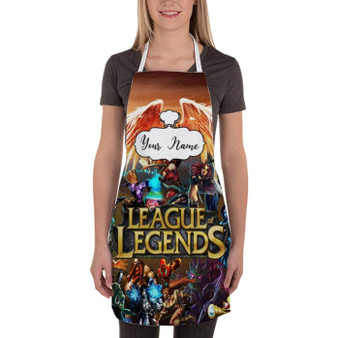 Pastele Best League of Legends Game Custom Personalized Name Kitchen Apron
