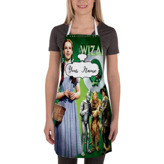 Pastele Best The Wizard of Oz Greem Custom Personalized Name Kitchen Apron