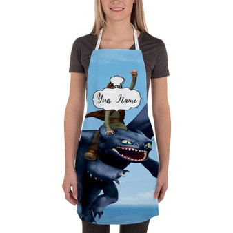 Pastele Best How To Train Your Dragon Riders of Berk Custom Personalized Name Kitchen Apron