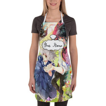 Pastele Best Howl's Moving Castle Halcyon Custom Personalized Name Kitchen Apron
