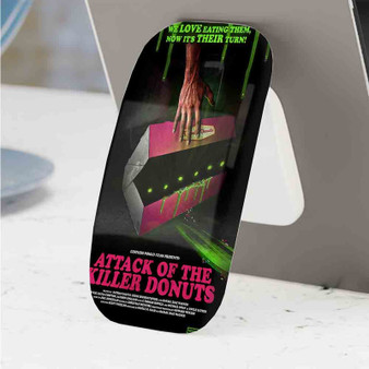 Pastele Best Attack of the Killer Donuts Phone Click-On Grip Custom Pop Up Stand Holder Apple iPhone Samsung