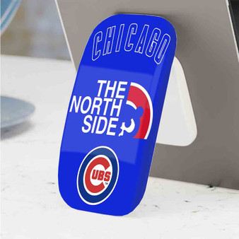 Pastele Best Chicago Cubs The North Side Phone Click-On Grip Custom Pop Up Stand Holder Apple iPhone Samsung
