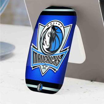 Pastele Best Dallas Mavericks NBA Phone Click-On Grip Custom Pop Up Stand Holder Apple iPhone Samsung