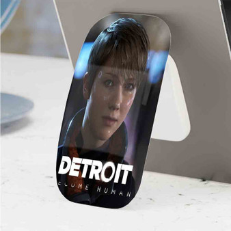 Pastele Best Detroit Become Human Phone Click-On Grip Custom Pop Up Stand Holder Apple iPhone Samsung