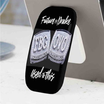Pastele Best Future feat Drake Used to This Phone Click-On Grip Custom Pop Up Stand Holder Apple iPhone Samsung