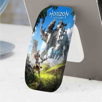Pastele Best Horizon Zero Dawn Game Phone Click-On Grip Custom Pop Up Stand Holder Apple iPhone Samsung