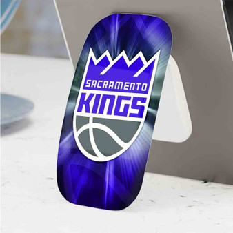 Pastele Best Sacramento Kings NBA Phone Click-On Grip Custom Pop Up Stand Holder Apple iPhone Samsung