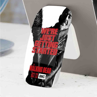 Pastele Best The Walking Dead Season 7 Phone Click-On Grip Custom Pop Up Stand Holder Apple iPhone Samsung