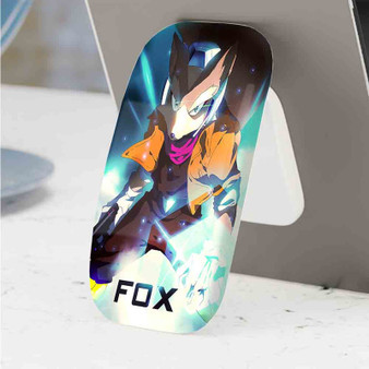 Pastele Best Fox Melee Phone Click-On Grip Custom Pop Up Stand Holder Apple iPhone Samsung