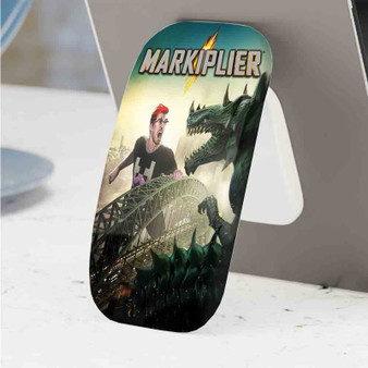 Pastele Best Markiplier Monster Phone Click-On Grip Custom Pop Up Stand Holder Apple iPhone Samsung