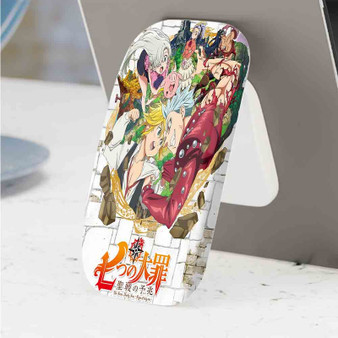 Pastele Best The Seven Deadly Sins Season 2 Phone Click-On Grip Custom Pop Up Stand Holder Apple iPhone Samsung