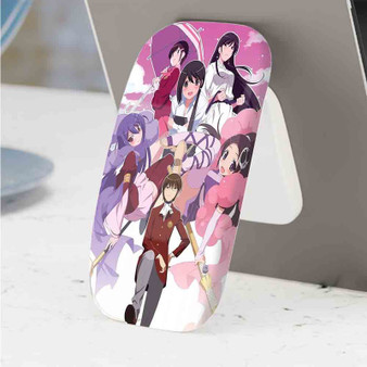 Pastele Best The World God Only Knows Phone Click-On Grip Custom Pop Up Stand Holder Apple iPhone Samsung