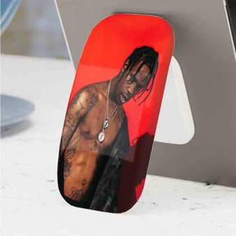 Pastele Best Travis Scott Phone Click-On Grip Custom Pop Up Stand Holder Apple iPhone Samsung