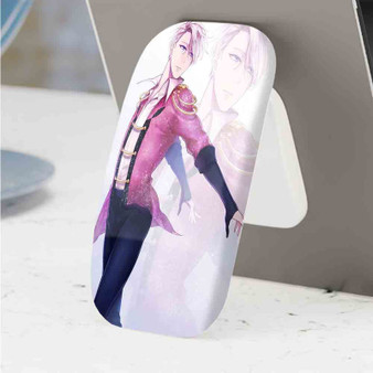 Pastele Best Victor Nikiforov Yuri on Ice Phone Click-On Grip Custom Pop Up Stand Holder Apple iPhone Samsung