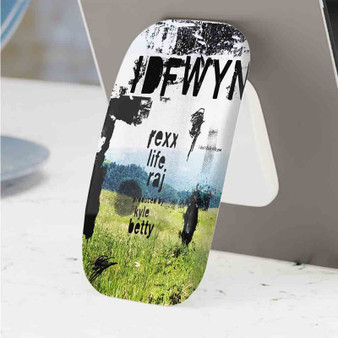 Pastele Best IDFWYN Rexx Life Raj Phone Click-On Grip Custom Pop Up Stand Holder Apple iPhone Samsung