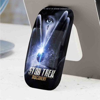 Pastele Best Star Trek Discovery Phone Click-On Grip Custom Pop Up Stand Holder Apple iPhone Samsung