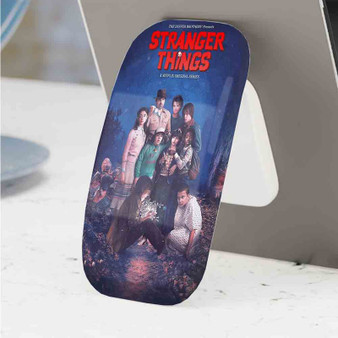 Pastele Best Stranger Things Netflix Phone Click-On Grip Custom Pop Up Stand Holder Apple iPhone Samsung