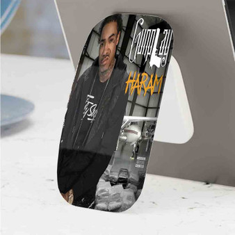 Pastele Best Tellin Gunplay Phone Click-On Grip Custom Pop Up Stand Holder Apple iPhone Samsung