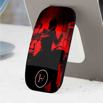 Pastele Best Twenty One Pilots Josh Dun Phone Click-On Grip Custom Pop Up Stand Holder Apple iPhone Samsung