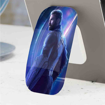 Pastele Best Captain America The Avengers Infinity War Phone Click-On Grip Custom Pop Up Stand Holder Apple iPhone Samsung