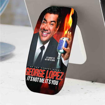 Pastele Best George Lopez Comedy Show Phone Click-On Grip Custom Pop Up Stand Holder Apple iPhone Samsung