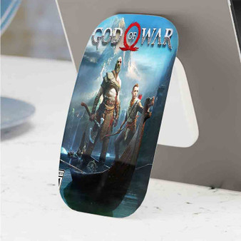 Pastele Best God of War Phone Click-On Grip Custom Pop Up Stand Holder Apple iPhone Samsung