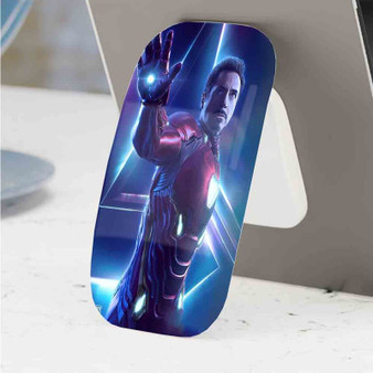Pastele Best Iron Man The Avengers Infinity War Phone Click-On Grip Custom Pop Up Stand Holder Apple iPhone Samsung