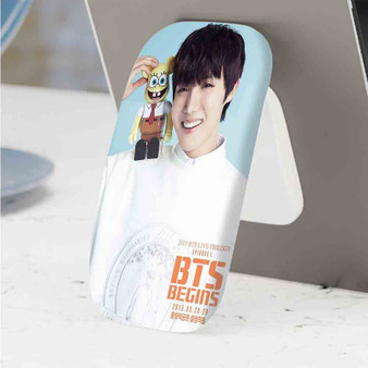 Pastele Best J Hope BTS Phone Click-On Grip Custom Pop Up Stand Holder Apple iPhone Samsung