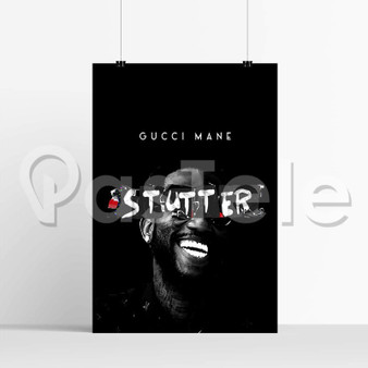 Gucci Mane Stutter Silk Poster Print Wall Decor 20 x 13 Inch 24 x 36 Inch