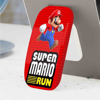 Pastele Best Mario Run Phone Click-On Grip Custom Pop Up Stand Holder Apple iPhone Samsung
