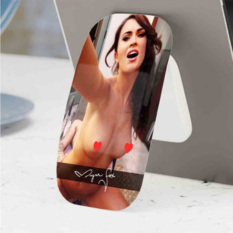Pastele Best Megan Fox Nude Phone Click-On Grip Custom Pop Up Stand Holder Apple iPhone Samsung