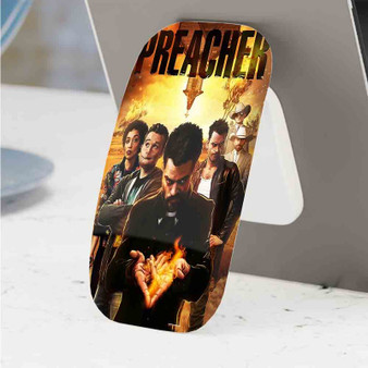 Pastele Best Preacher Phone Click-On Grip Custom Pop Up Stand Holder Apple iPhone Samsung