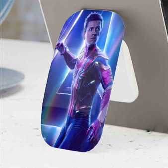Pastele Best Spiderman The Avengers Infinity War Phone Click-On Grip Custom Pop Up Stand Holder Apple iPhone Samsung