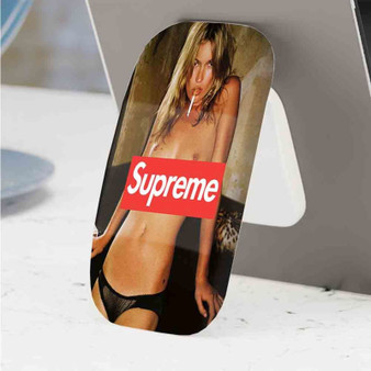 Pastele Best Supreme x Kate Moss Smokin Dirty Phone Click-On Grip Custom Pop Up Stand Holder Apple iPhone Samsung