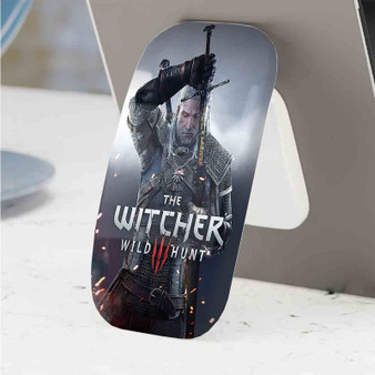 Pastele Best The Witcher Wild Hunt Phone Click-On Grip Custom Pop Up Stand Holder Apple iPhone Samsung