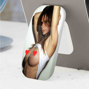 Pastele Best Victoria Beckham Phone Click-On Grip Custom Pop Up Stand Holder Apple iPhone Samsung