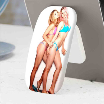 Pastele Best Ashley Benson And Selena Gomez Phone Click-On Grip Custom Pop Up Stand Holder Apple iPhone Samsung