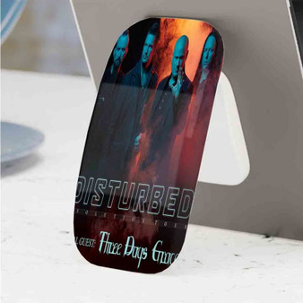 Pastele Best Disturbed Evolution Tour Phone Click-On Grip Custom Pop Up Stand Holder Apple iPhone Samsung