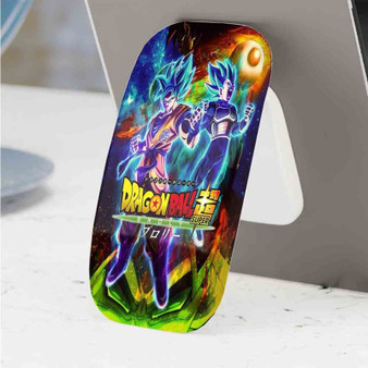 Pastele Best Dragon Ball Super Broly Phone Click-On Grip Custom Pop Up Stand Holder Apple iPhone Samsung