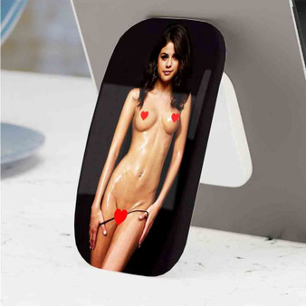 Pastele Best Selena Gomez Art Phone Click-On Grip Custom Pop Up Stand Holder Apple iPhone Samsung