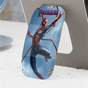 Pastele Best Spider Man Avengers Endgame Phone Click-On Grip Custom Pop Up Stand Holder Apple iPhone Samsung