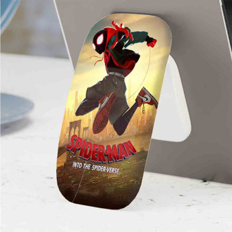 Pastele Best Spider Man Into The Spider Verse 2 Phone Click-On Grip Custom Pop Up Stand Holder Apple iPhone Samsung