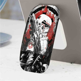 Pastele Best Stormtrooper Phone Click-On Grip Custom Pop Up Stand Holder Apple iPhone Samsung