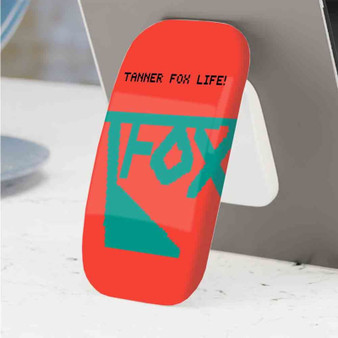 Pastele Best tanner fox Phone Click-On Grip Custom Pop Up Stand Holder Apple iPhone Samsung